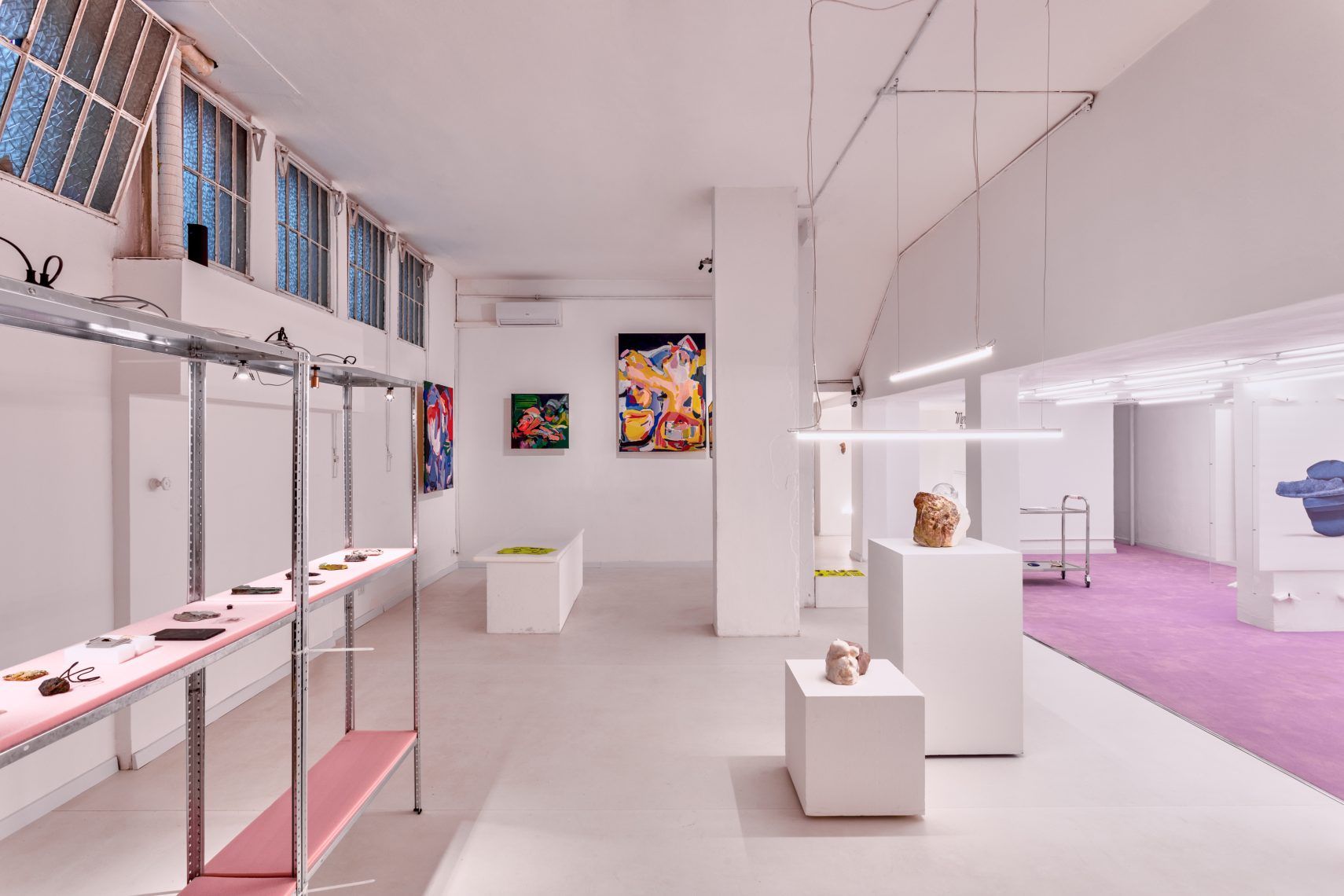 Art exhibition curated by Mano Leyrado at The Company Studios